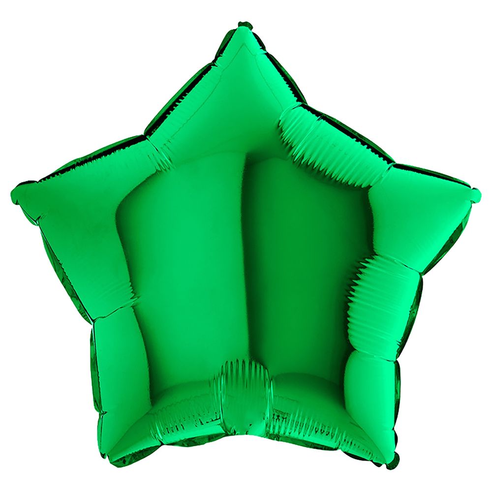 Folieballon Stjerne Grøn