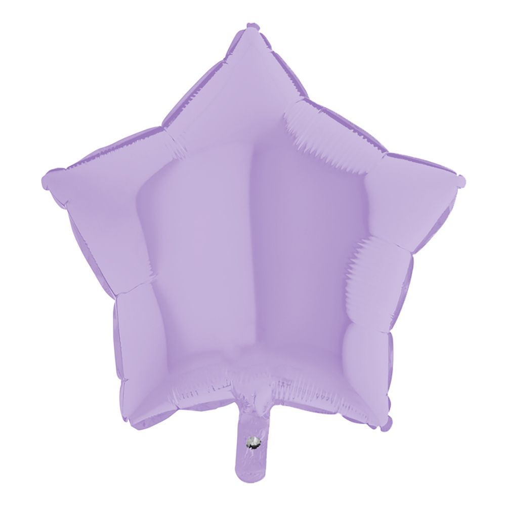 Folioilmapallo Tähti Pastelli-Violetti Matta