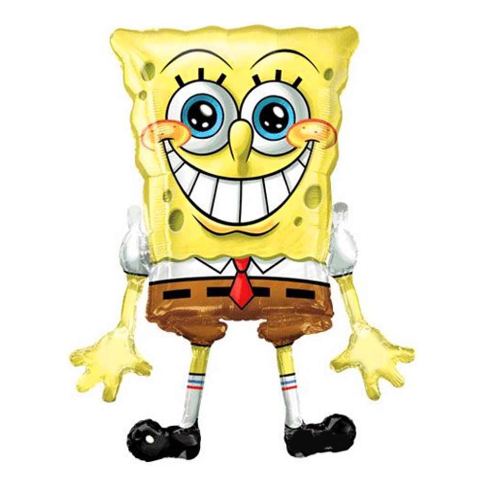 Folieballong Svampbob Fyrkant