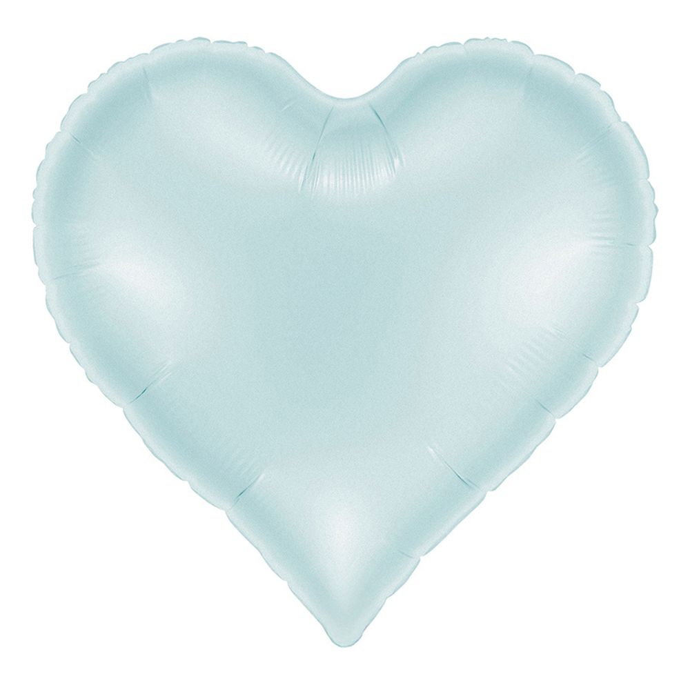 Folieballon Sweetie Heart Satin Pastelblå