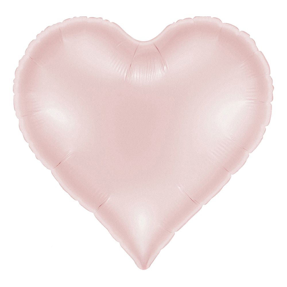 Folieballon Sweetie Heart Satin Pastelrosa
