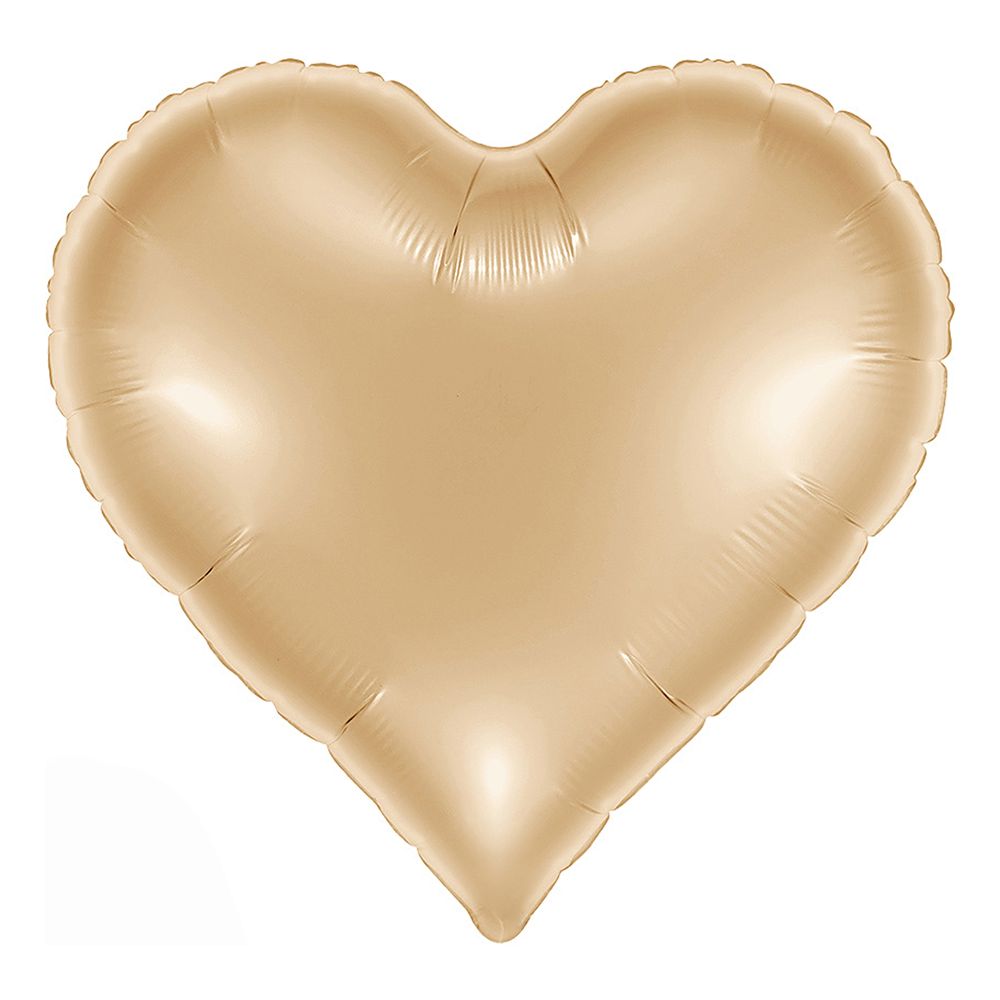 Folieballong Sweetie Heart White Gold