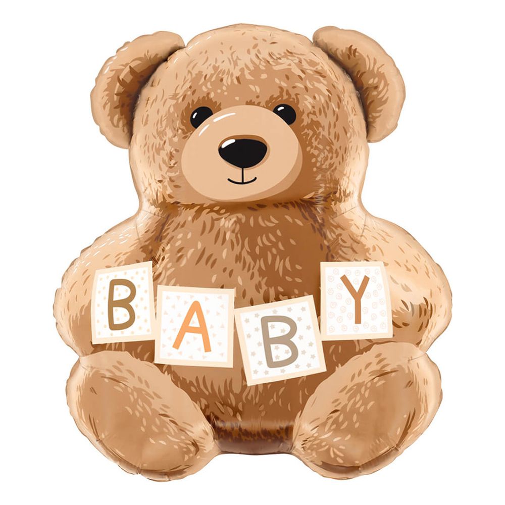 Folieballon Teddybjørn Baby