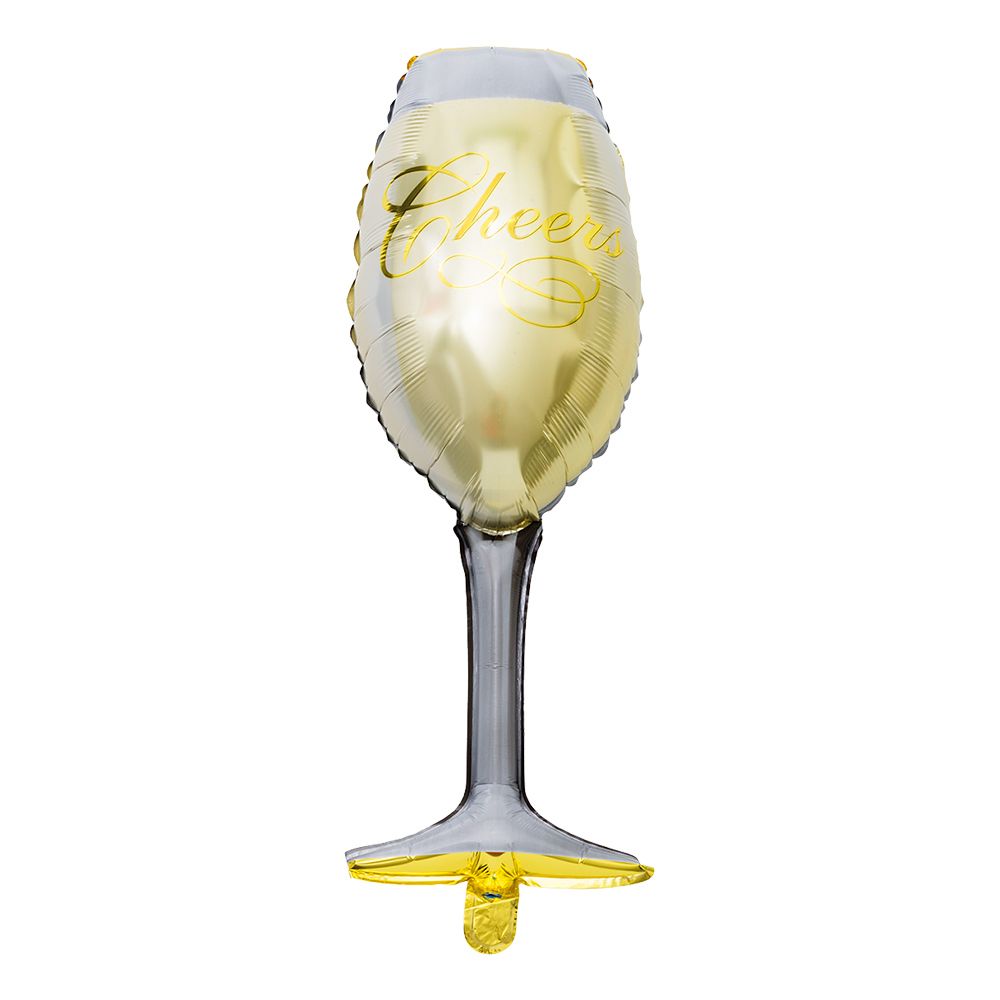Folieballong Vinglas Cheers