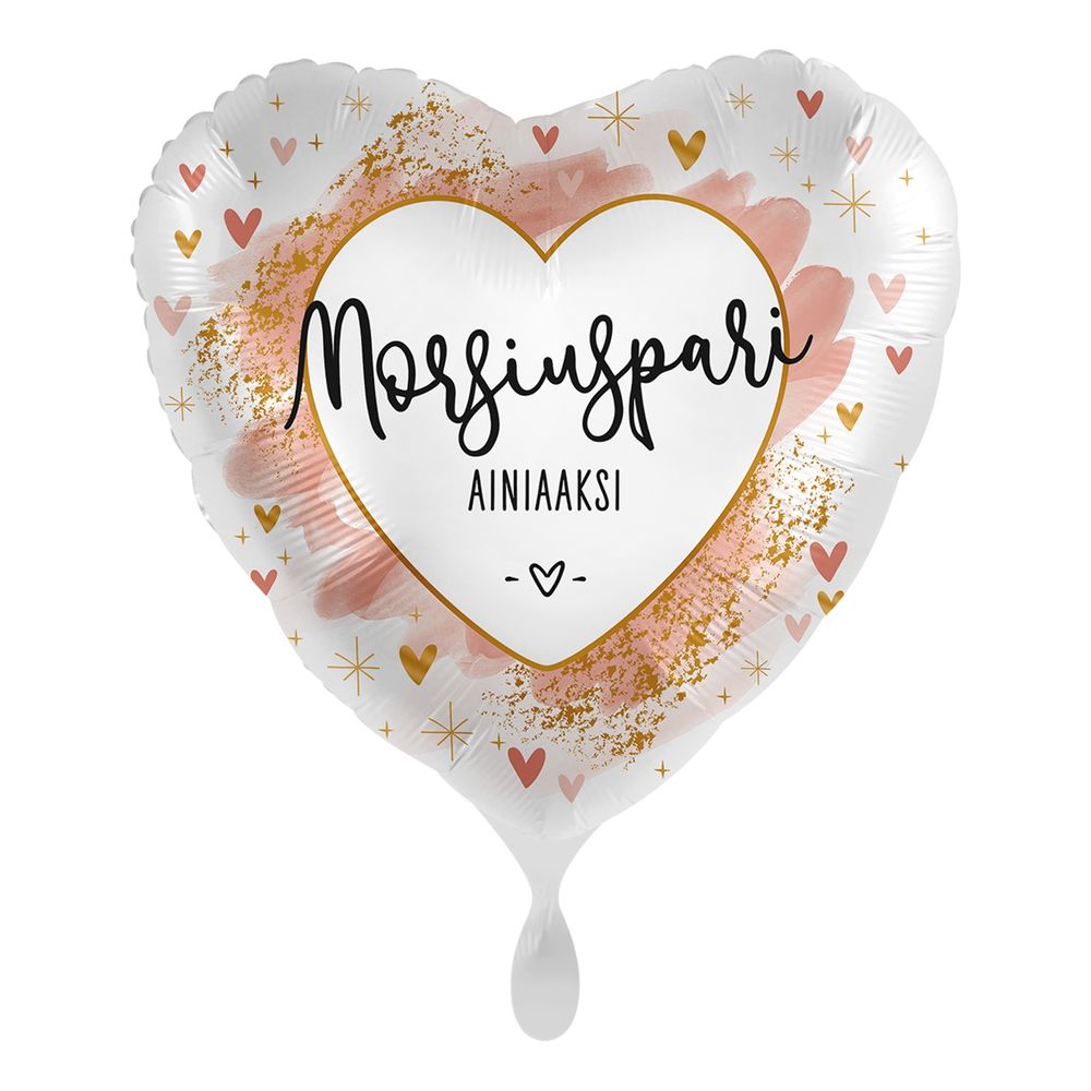 Folioilmapallo Morsiuspari Ainiaaksi