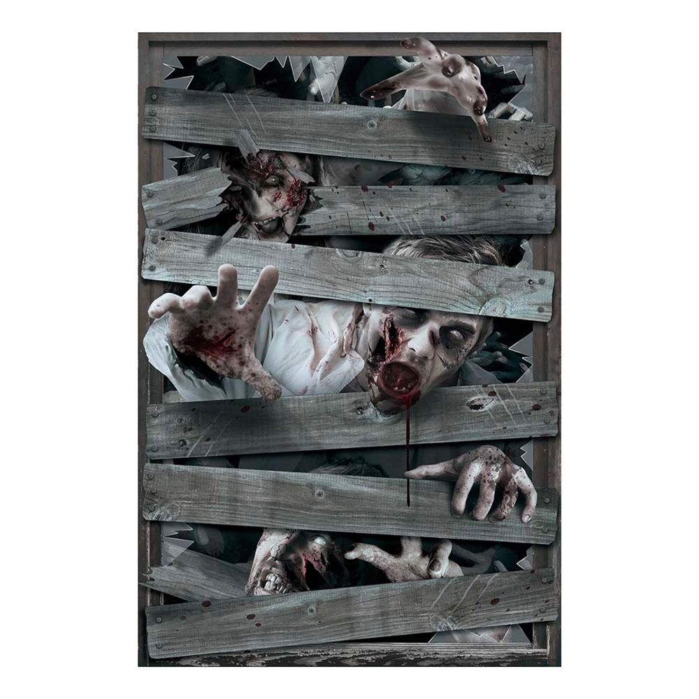 Vindusdekorasjon Zombies