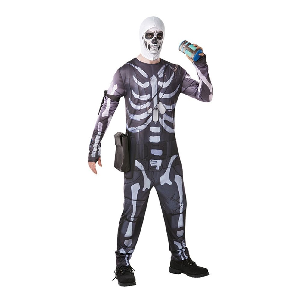 Fortnite Skull Trooper Kostyme