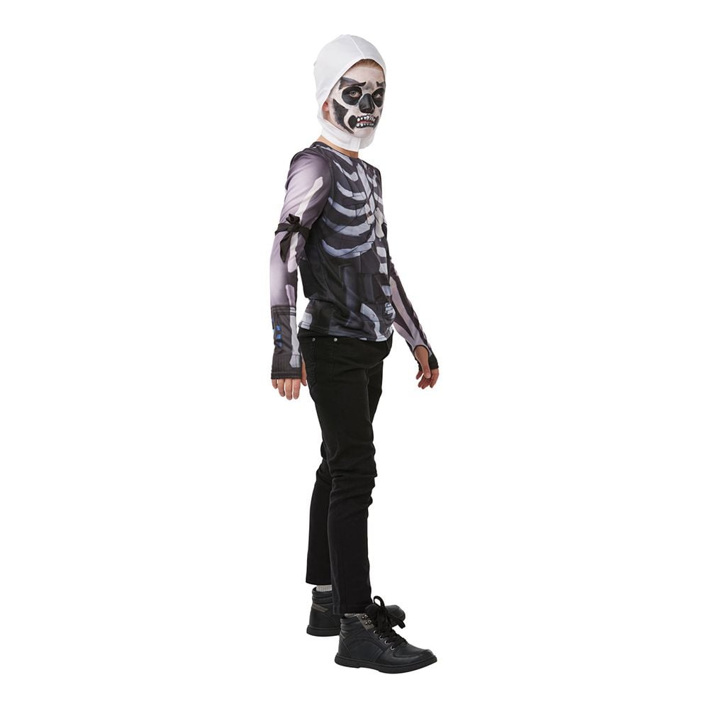 Fortnite Skull Trooper Teen Budget Drakt