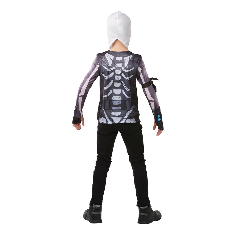 Fortnite Skull Trooper Teen Budget Drakt