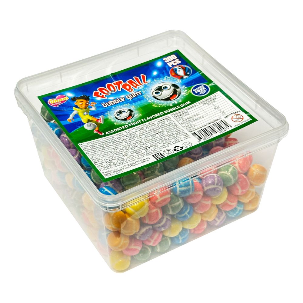 Fodbold Bubblegum Økonomipakke