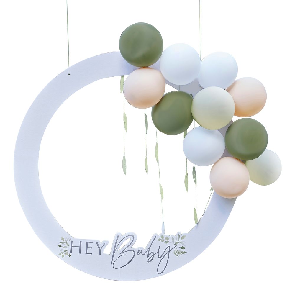 Photo Booth Kehys Hey Baby Ilmapalloilla