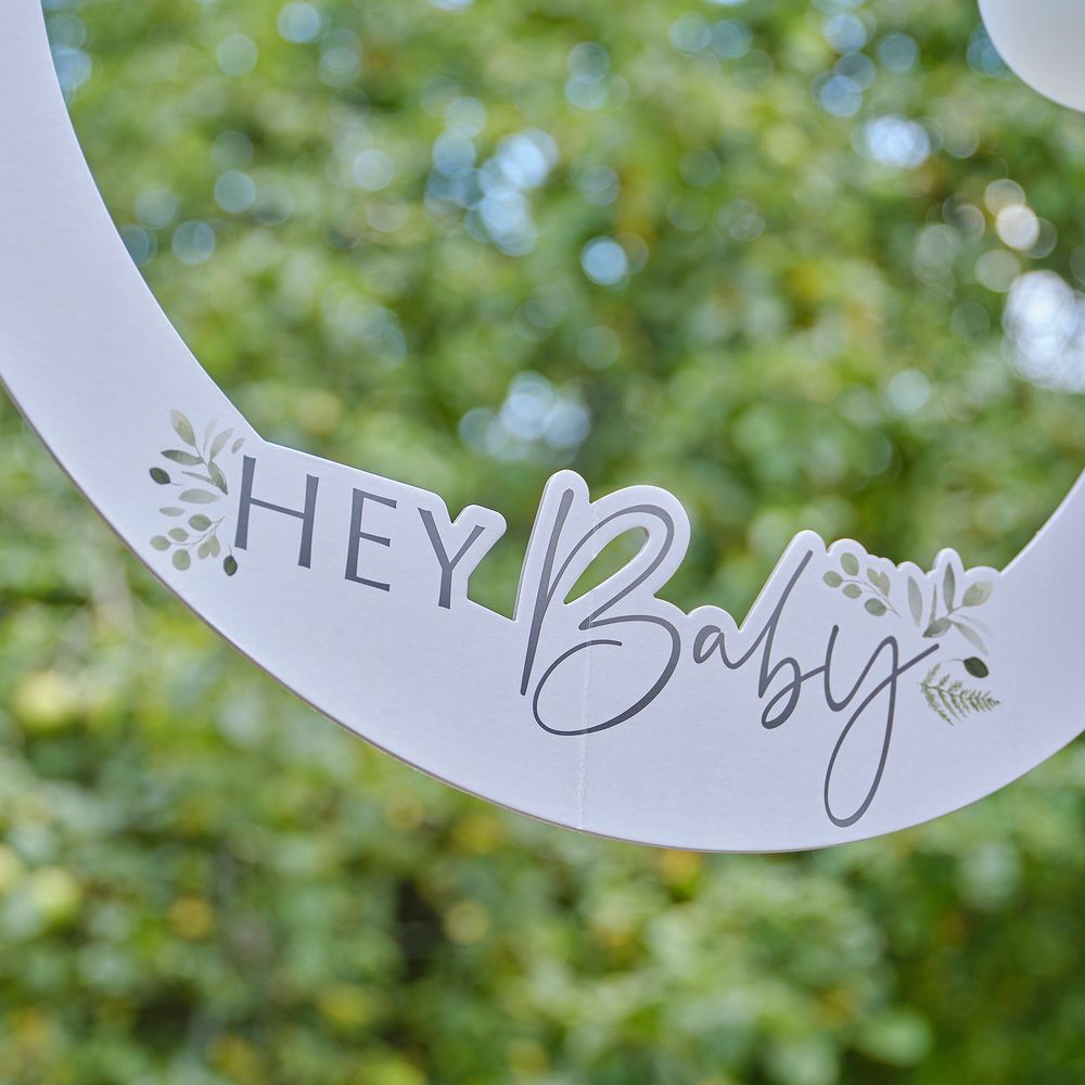 Photo Booth Kehys Hey Baby Ilmapalloilla