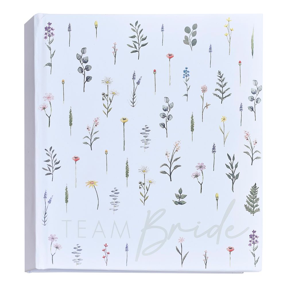 Valokuva-albumi Floral Team Bride