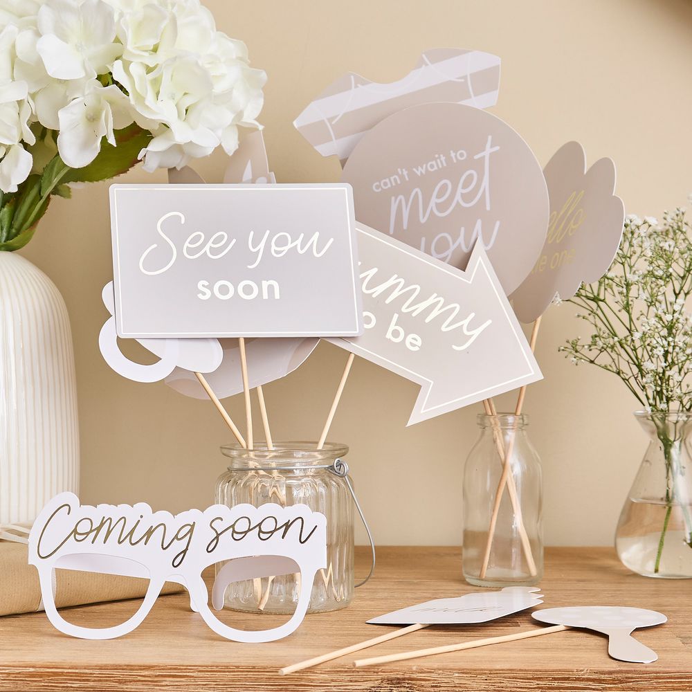 Fotorekvisita Baby Shower Hello Little One