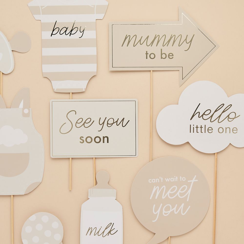 Fotorekvisita Baby Shower Hello Little One