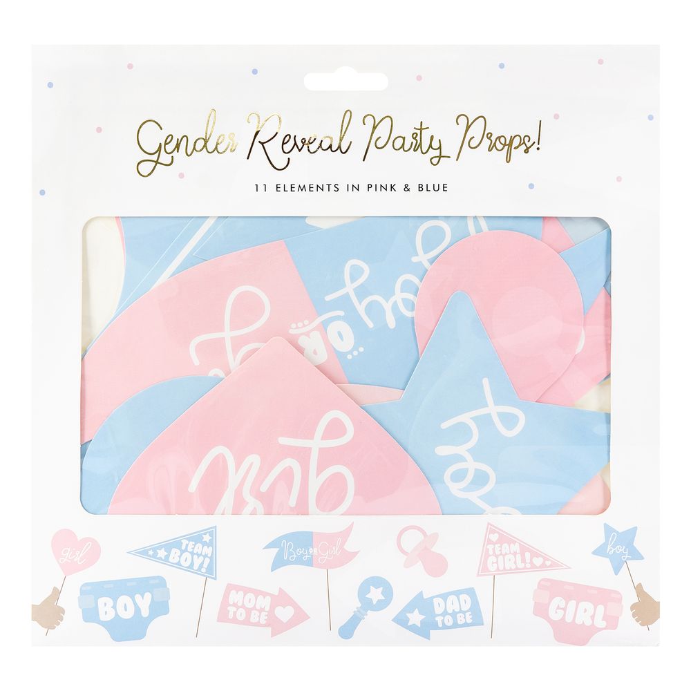 Gender Reveal -kuvapropsit