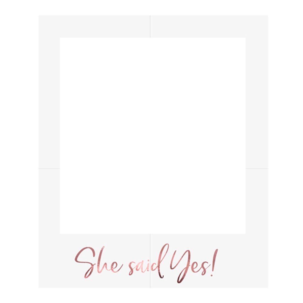 Fotoramme She Said Yes
