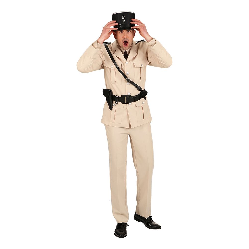 Fransk Politimand Kostume