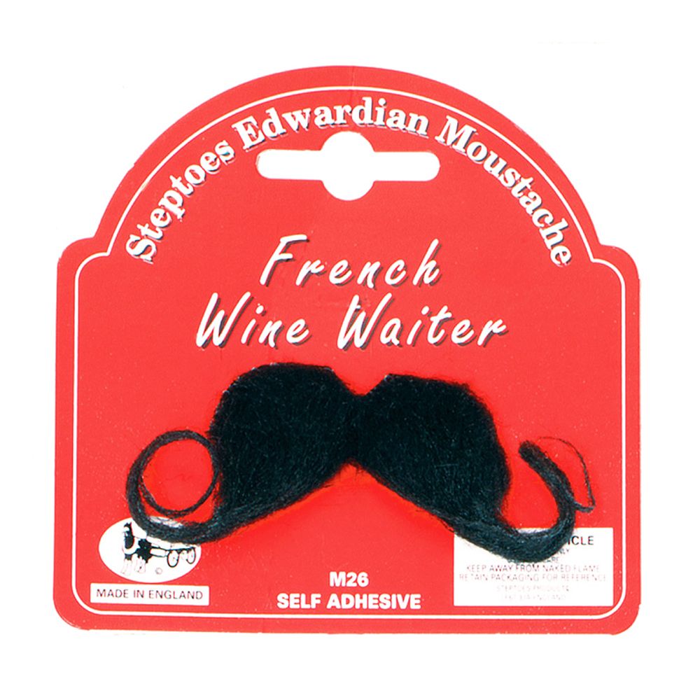 Fransk Servitör Mustasch