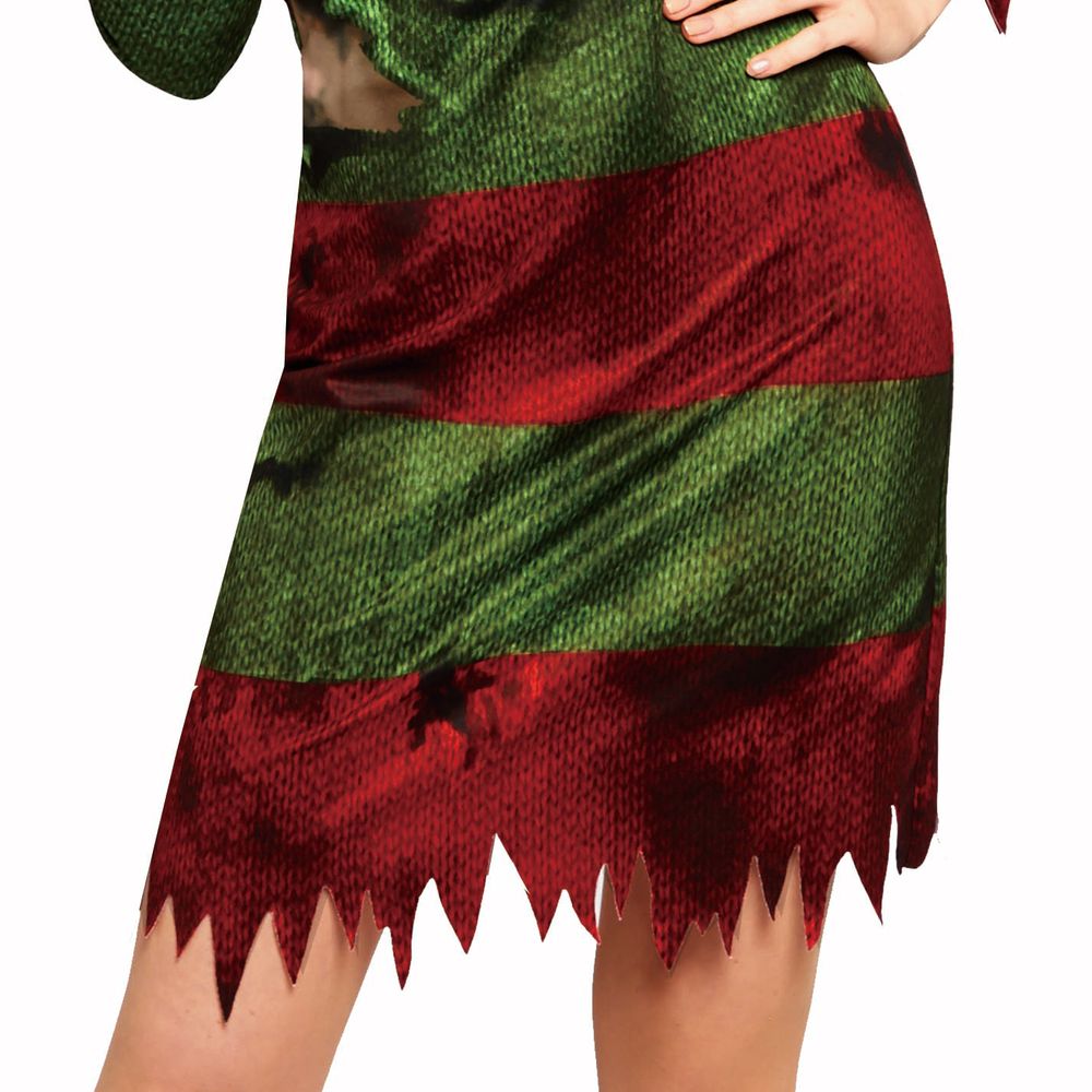 Freddy Krueger Dame Kostyme