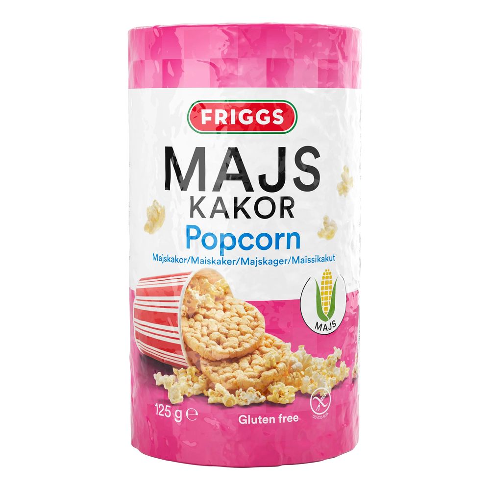 Friggs Majskager Popcorn Økonomipakke