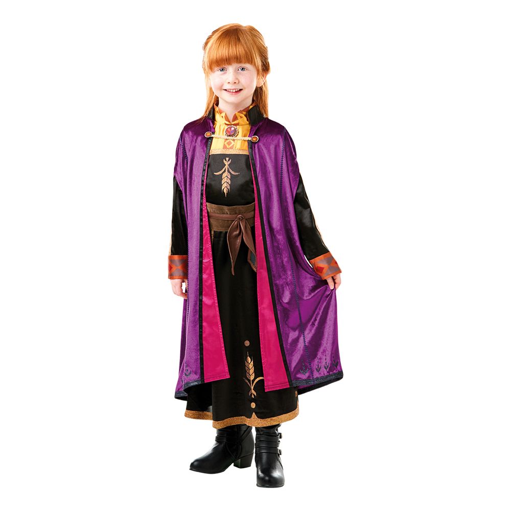 Frozen 2 Anna Deluxe Barn Kostyme
