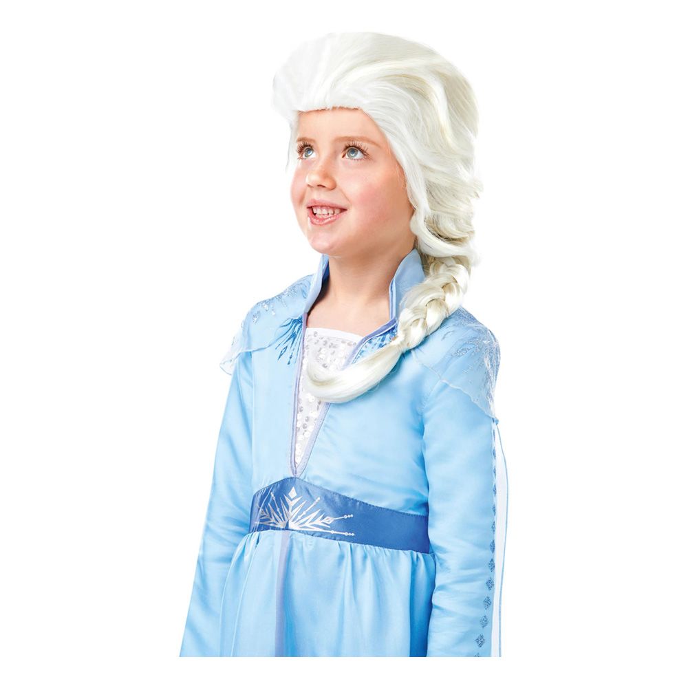 Frozen 2 Elsa Barn Parykk