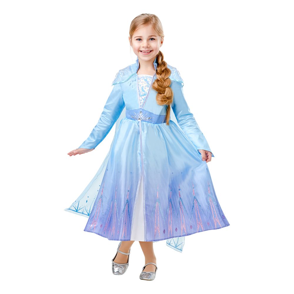 Frozen 2 Elsa Deluxe Barn Kostyme
