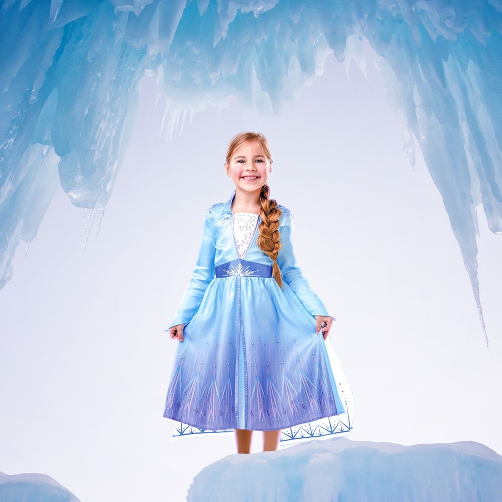 Frozen 2 Elsa Deluxe Barn Kostyme