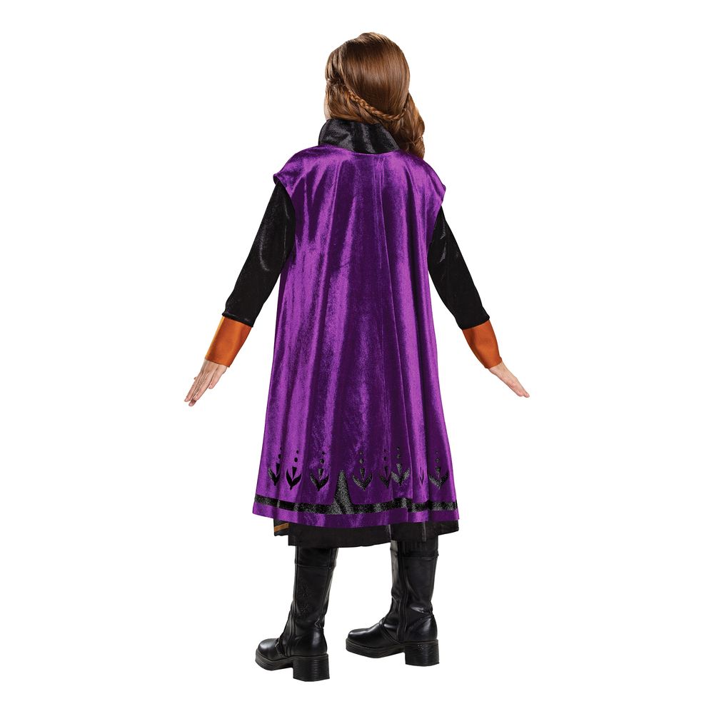 Frozen Anna Travel Deluxe Barn Maskeraddräkt