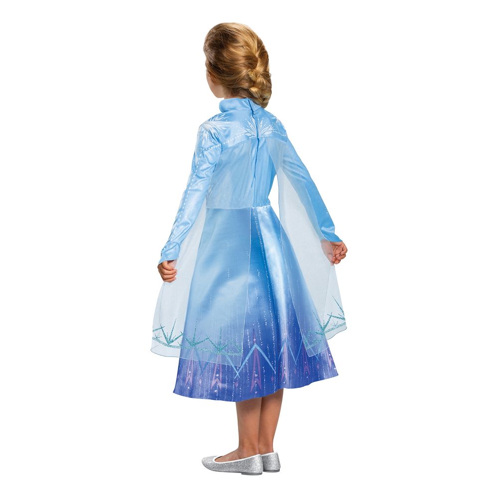 Disney Frost Elsa Travel Deluxe Barn Maskeraddräkt
