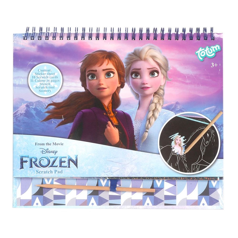 Frozen II Scratch Book