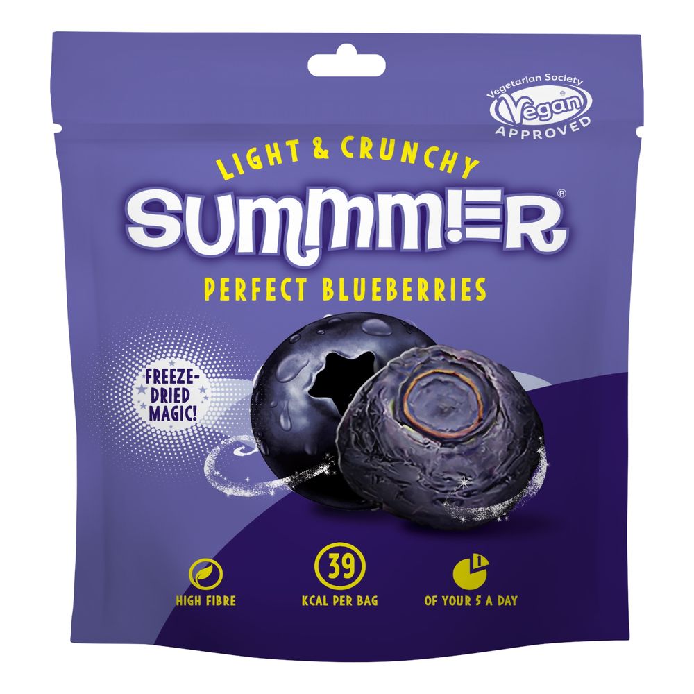 Frysetørret Frugt Blåbær