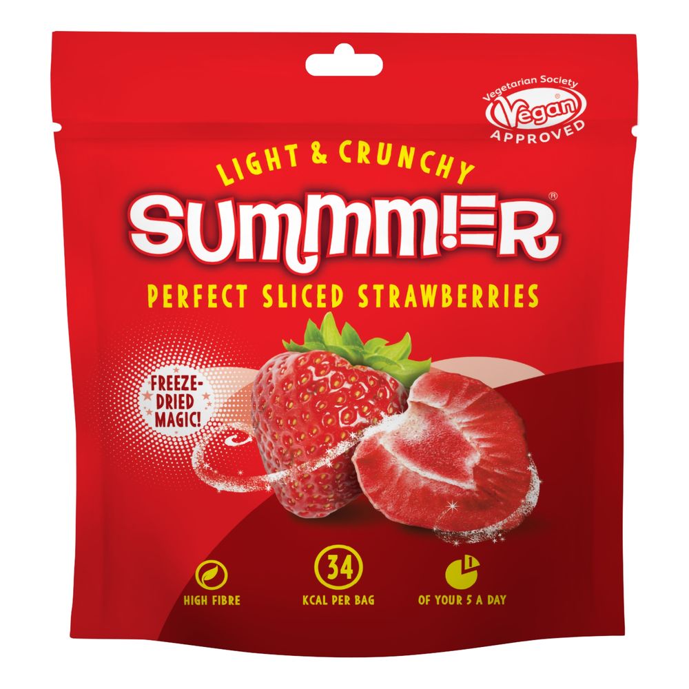 Frysetørket Frukt Jordbær