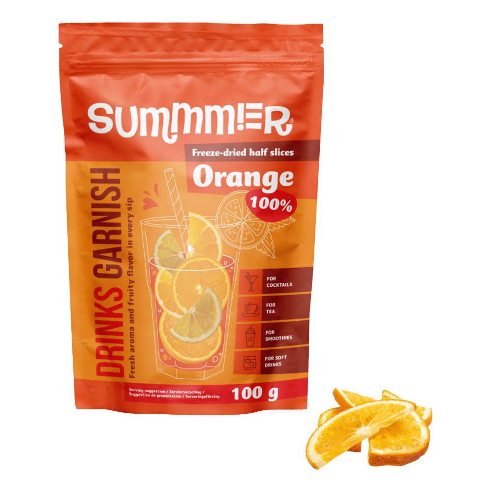 Frysetørrede Appelsiner