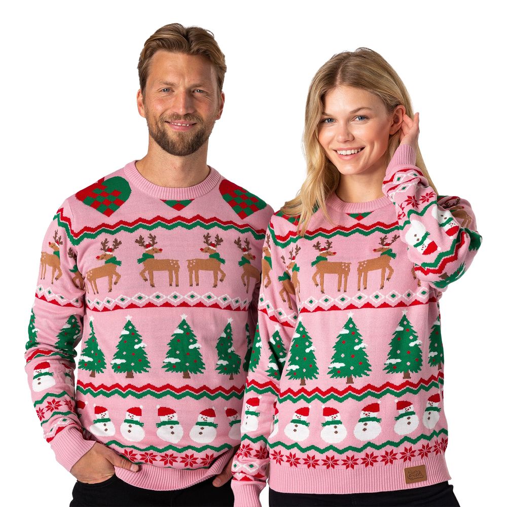 Ful Jultröja Rosa