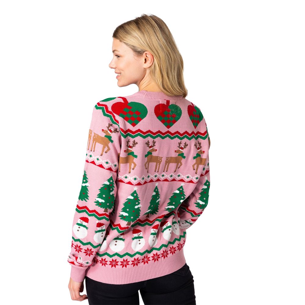 Ful Jultröja Rosa