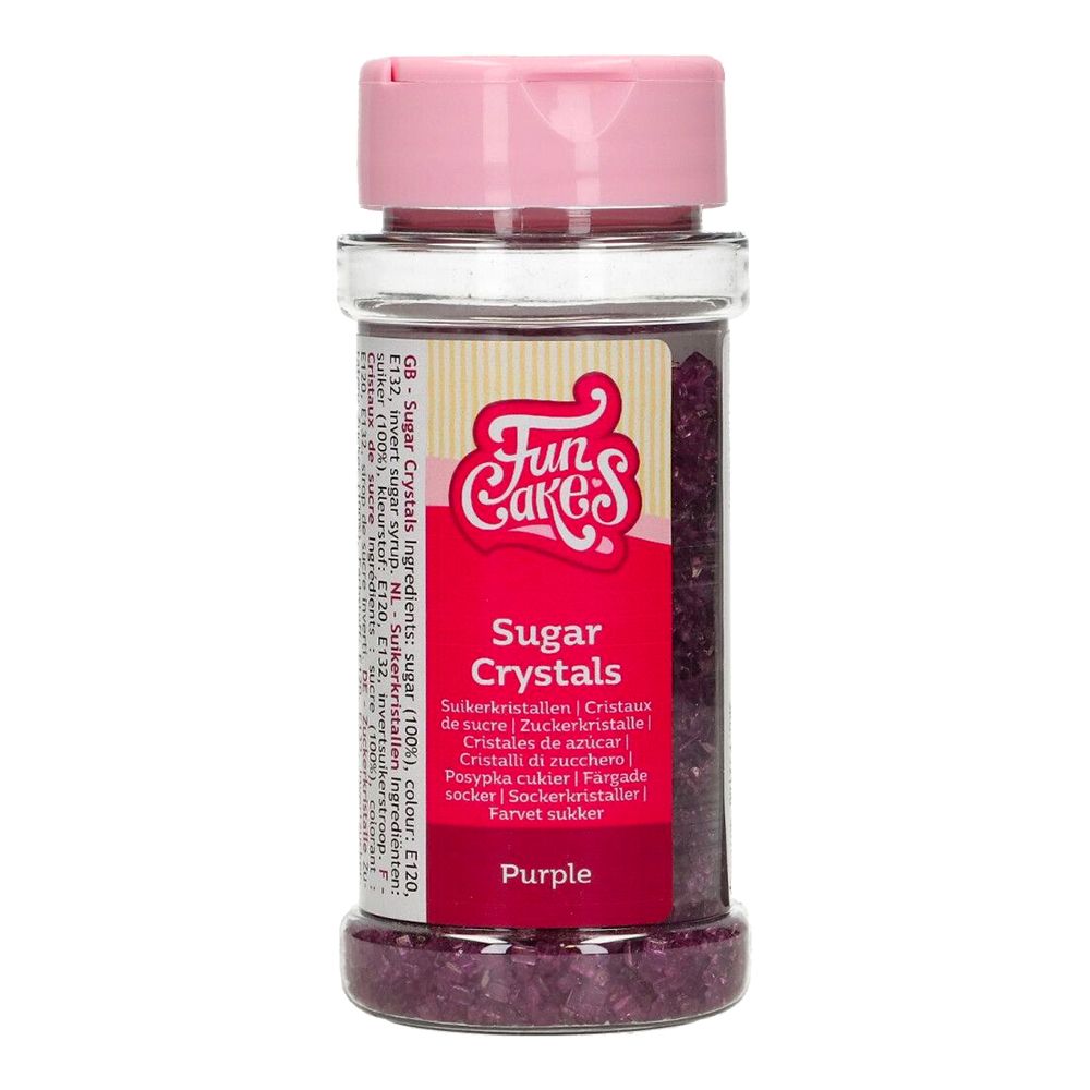 FunCakes Strösseli Crystals Violetti