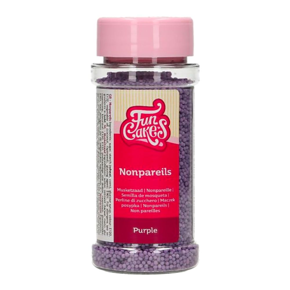 FunCakes Strösseli Violetti Pikkupallot