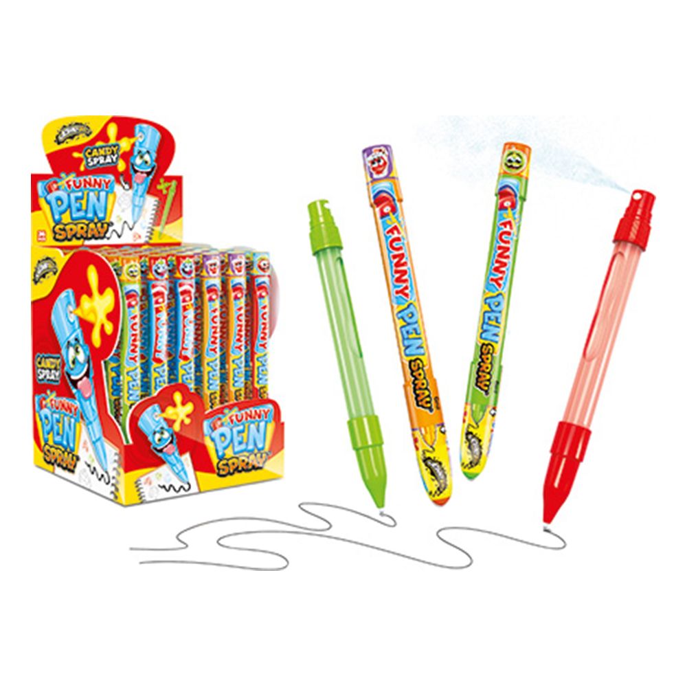 Funny Pen Godisspray Storpack