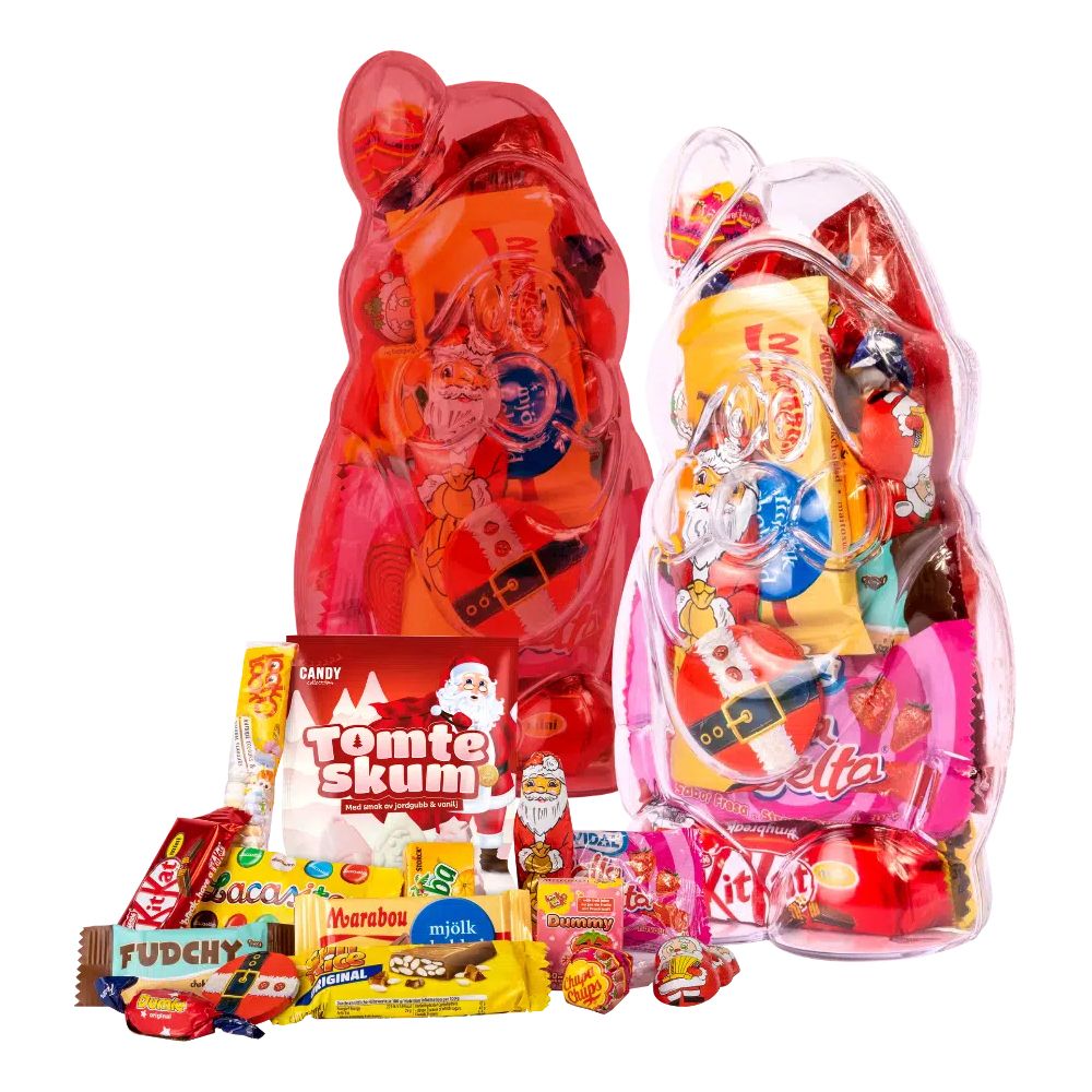 Fylld Tomte Godis