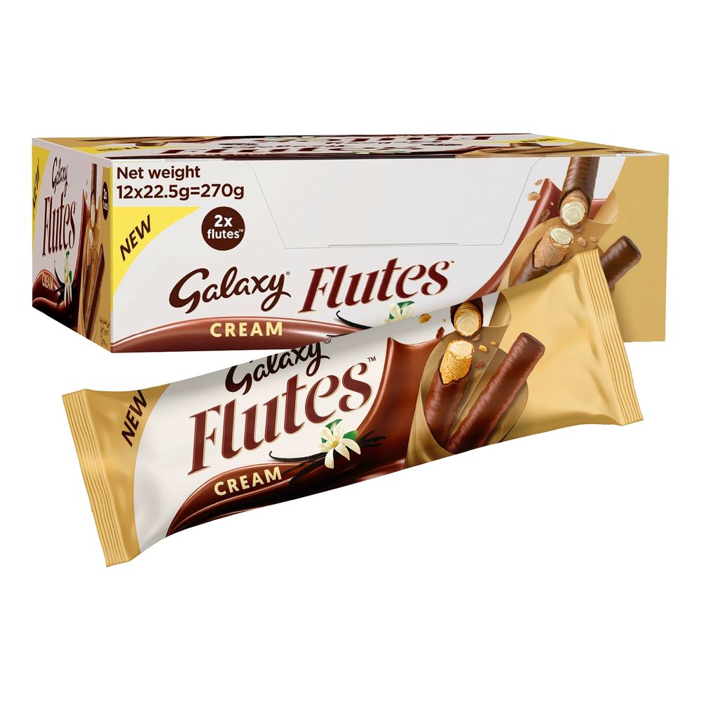 Galaxy Flutes Cream Storpack
