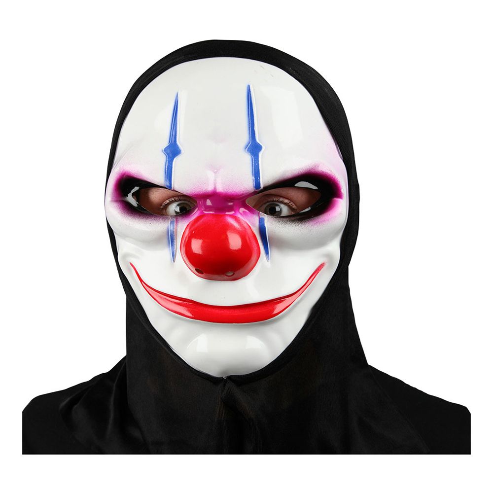 Crazy Klovn med Hætte Maske