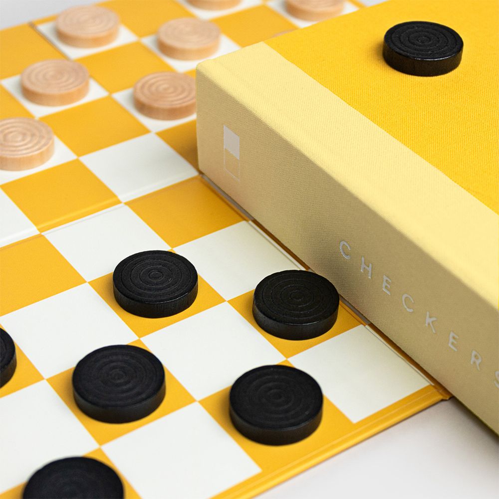 Game In A Book Checkers
