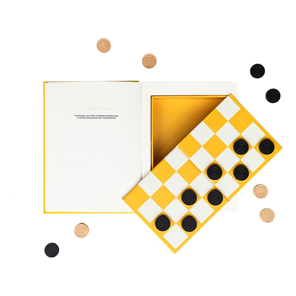 Game In A Book Checkers