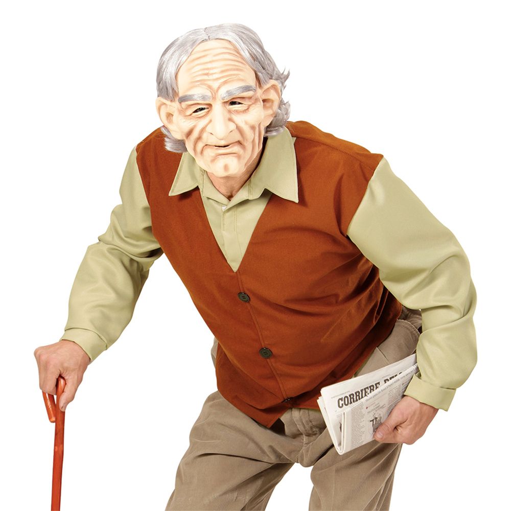 Gammal Man Maskeraddräkt