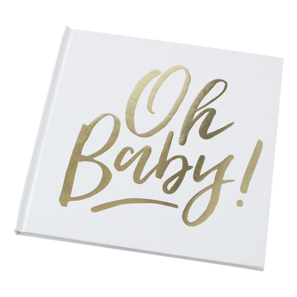 Gästbok Baby Shower Oh Baby
