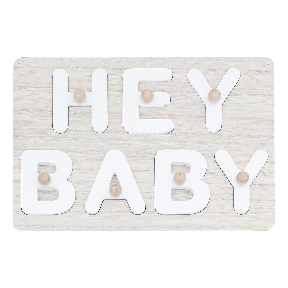 Gæstebog Puslespil Hey Baby