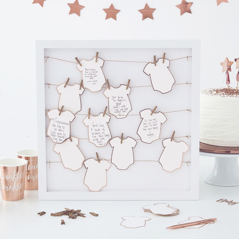 Vieraskirja Taulu Baby Shower