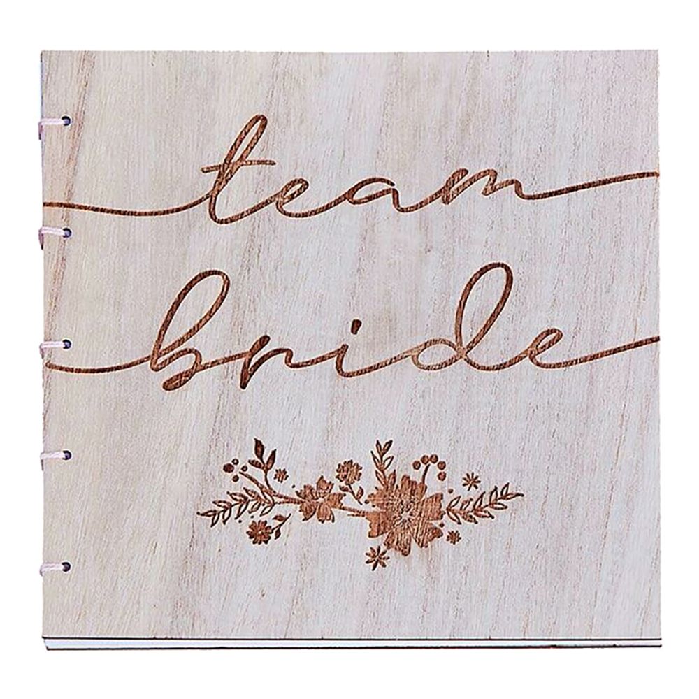 Vieraskirja Team Bride Boho